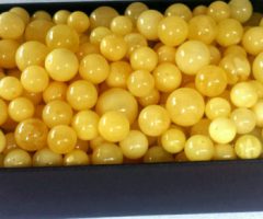 Natural amber beads 10-25, polished, drilled