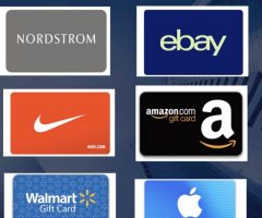 80% – 50% eGift Cards email delivery & download