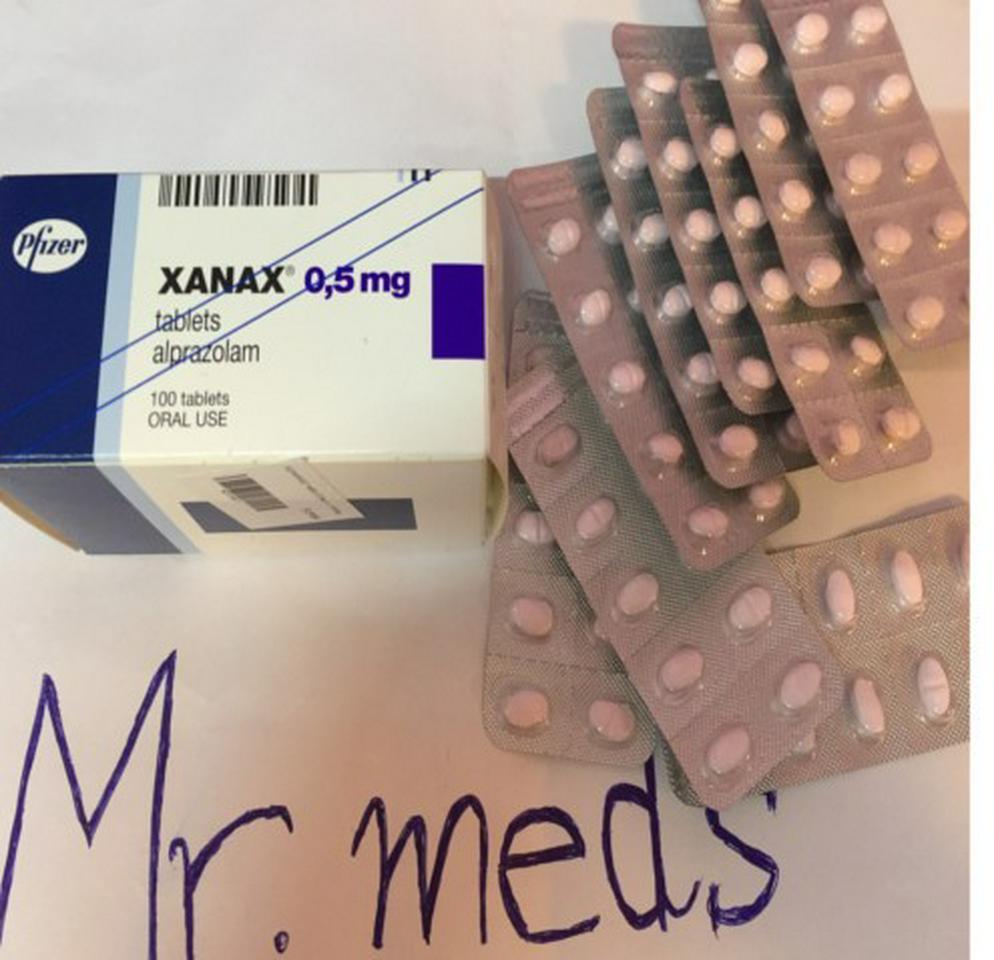 Pfizer Xanax (Alprazolam) 1000 pills x 0,5mg