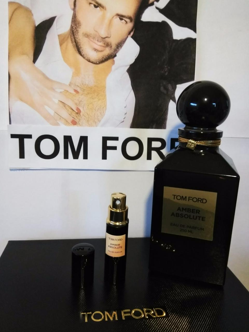 5ml AMBER ABSOLUTE Authentic TOM FORD Perfume Spray Atomizer
