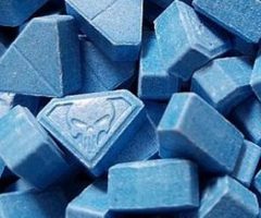 MDMA 300mg Blue Punisher Pills