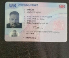 Buy UK Fake driving license